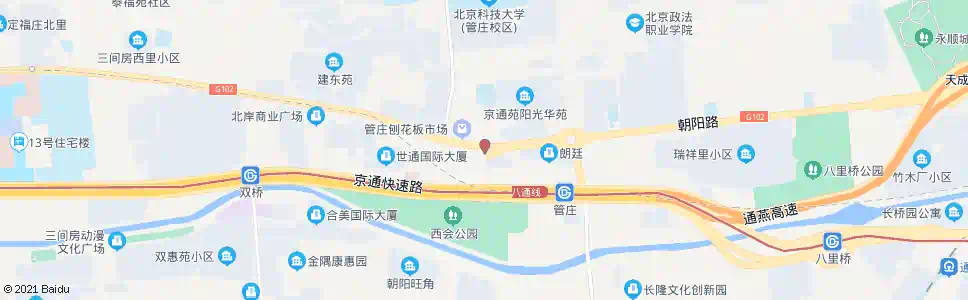 北京果园环岛西_公交站地图_北京公交_妙搜公交查询2025