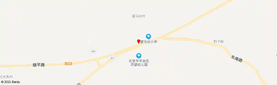 北京望马台东路口_公交站地图_北京公交_妙搜公交查询2025