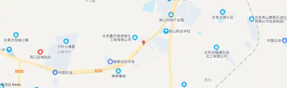北京牛口峪路口_公交站地图_北京公交_妙搜公交查询2025