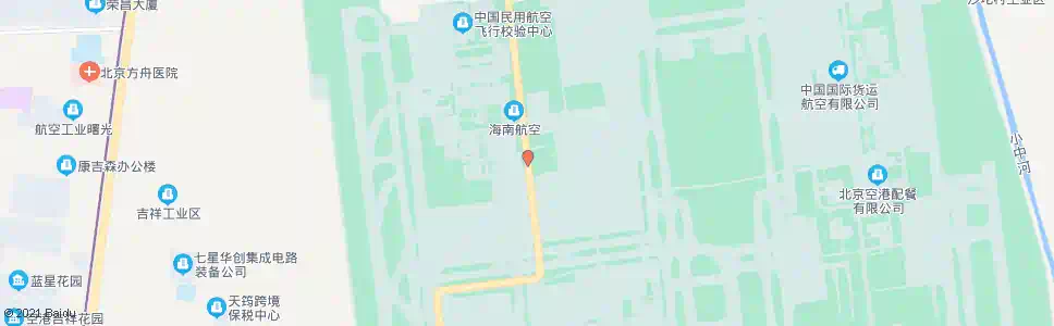 北京机场北库_公交站地图_北京公交_妙搜公交查询2025