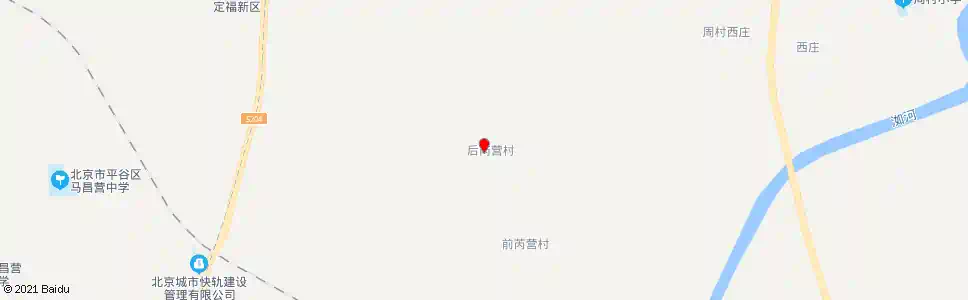 北京后芮营_公交站地图_北京公交_妙搜公交查询2025