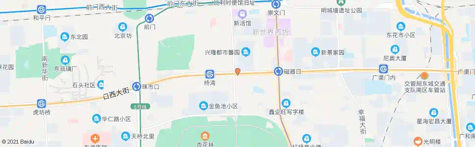 北京水道子_公交站地图_北京公交_妙搜公交查询2025
