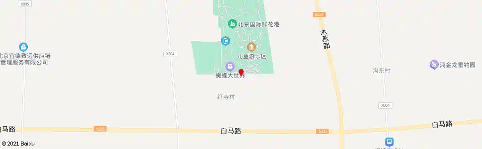 北京鲜花港_公交站地图_北京公交_妙搜公交查询2025