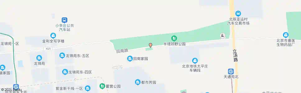 北京半截塔村北站_公交站地图_北京公交_妙搜公交查询2025