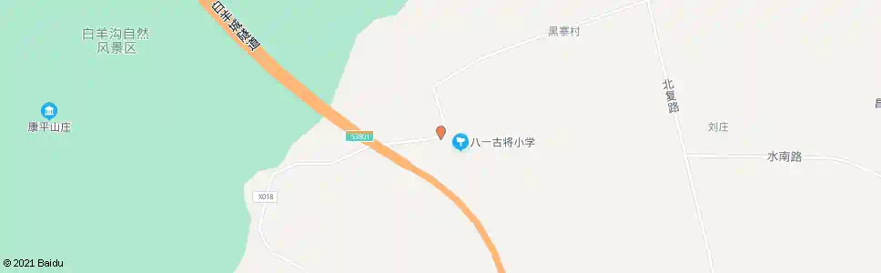 北京古将村南_公交站地图_北京公交_妙搜公交查询2025