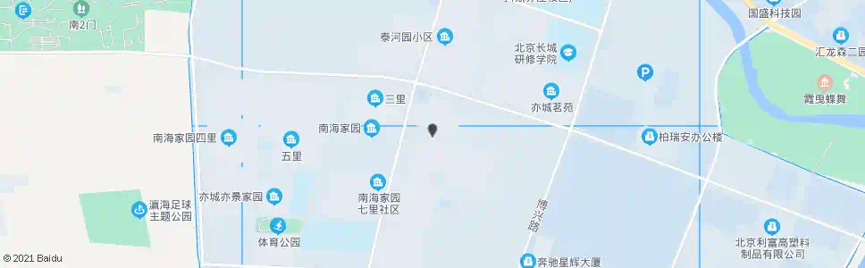 北京泰和一街西口(鹿海园三里)_公交站地图_北京公交_妙搜公交查询2025