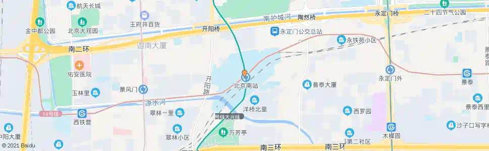 北京运成街南_公交站地图_北京公交_妙搜公交查询2025