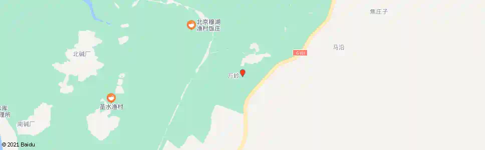 北京万岭_公交站地图_北京公交_妙搜公交查询2025