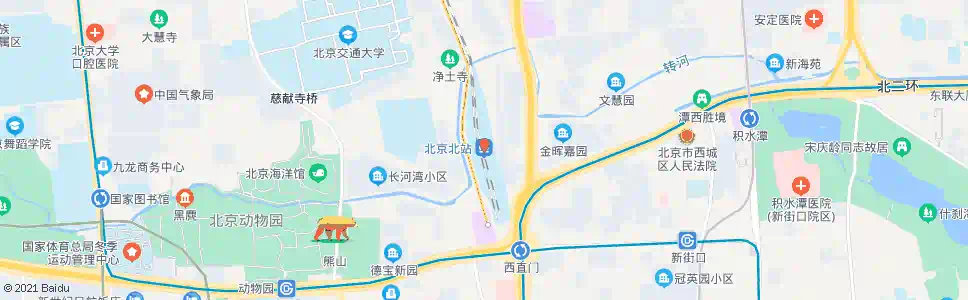 北京西庄北_公交站地图_北京公交_妙搜公交查询2025