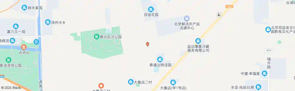 北京小鲁店南_公交站地图_北京公交_妙搜公交查询2025