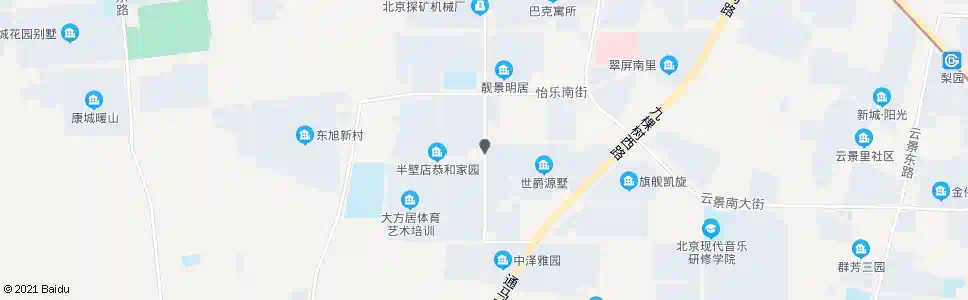 北京通州半壁店新村_公交站地图_北京公交_妙搜公交查询2025