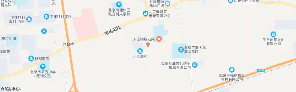 北京六合新村_公交站地图_北京公交_妙搜公交查询2025