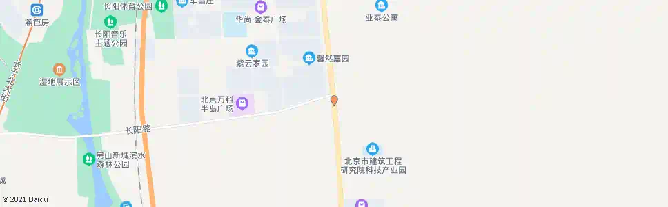 北京长阳路东口_公交站地图_北京公交_妙搜公交查询2025