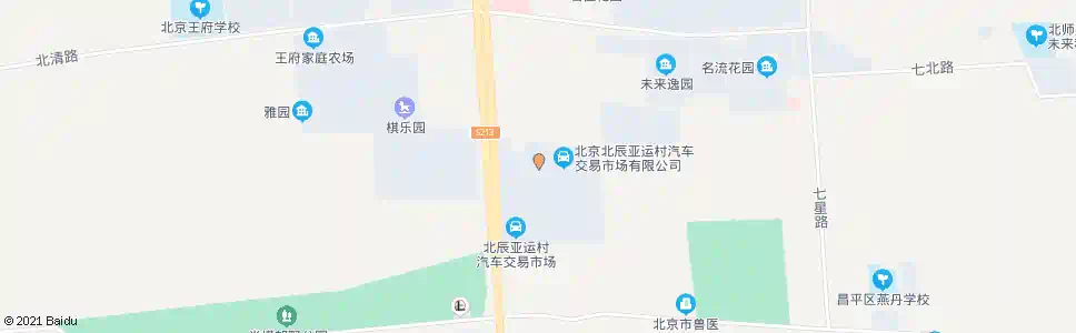 北京二手车交易市场_公交站地图_北京公交_妙搜公交查询2025