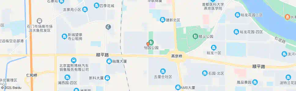 北京怡馨家园_公交站地图_北京公交_妙搜公交查询2025