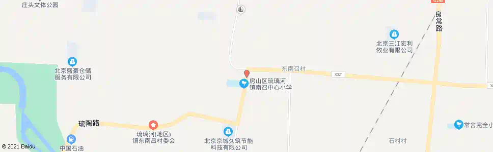 北京西南召_公交站地图_北京公交_妙搜公交查询2025