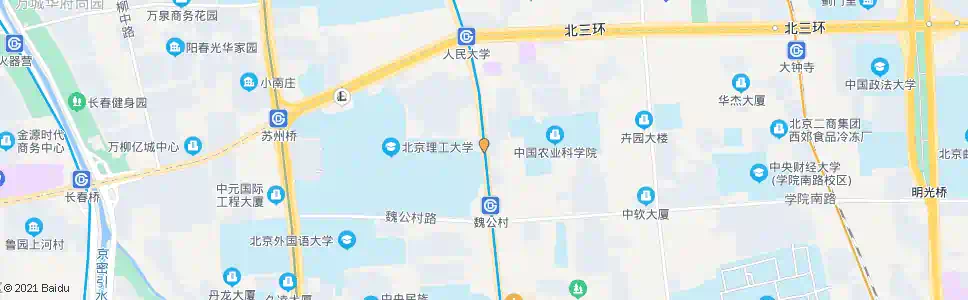 北京中国农业科学院_公交站地图_北京公交_妙搜公交查询2025