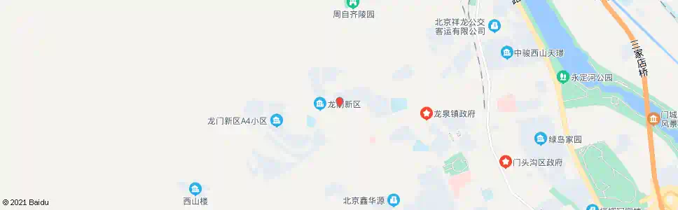 北京龙门二区_公交站地图_北京公交_妙搜公交查询2025