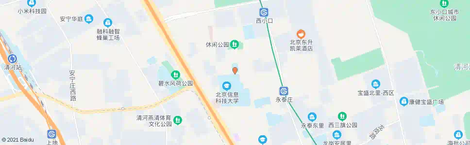 北京清河小营东路_公交站地图_北京公交_妙搜公交查询2025