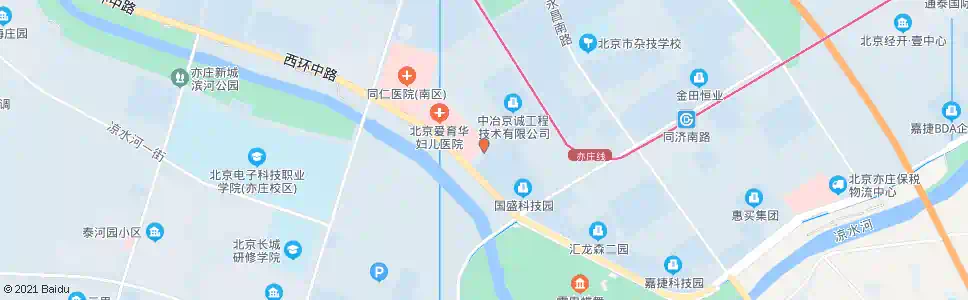 北京建安街_公交站地图_北京公交_妙搜公交查询2025
