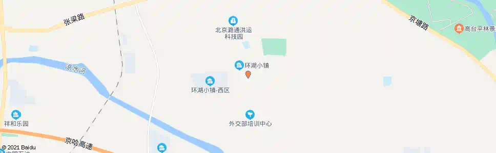 北京环湖小区_公交站地图_北京公交_妙搜公交查询2025