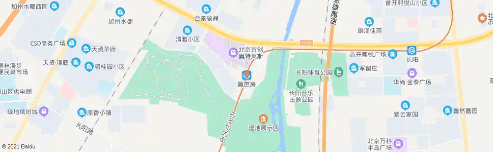 北京篱笆房(西区周转房)_公交站地图_北京公交_妙搜公交查询2025