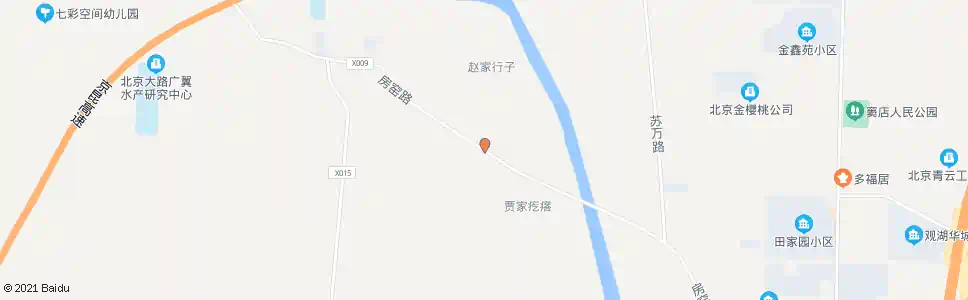 北京小庄子_公交站地图_北京公交_妙搜公交查询2025