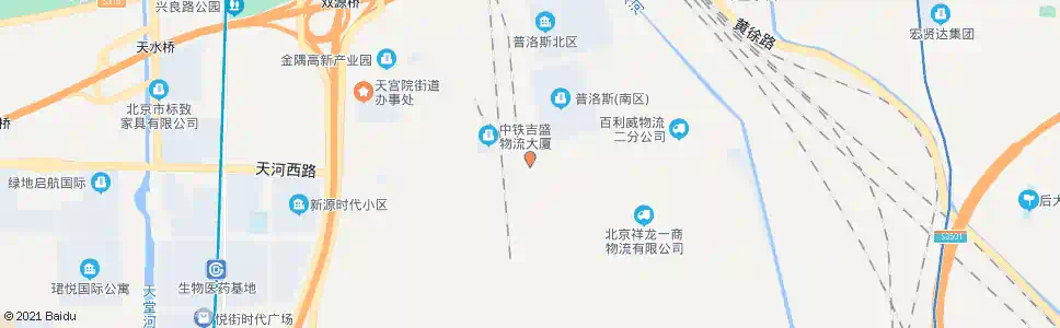 北京天河北路_公交站地图_北京公交_妙搜公交查询2025
