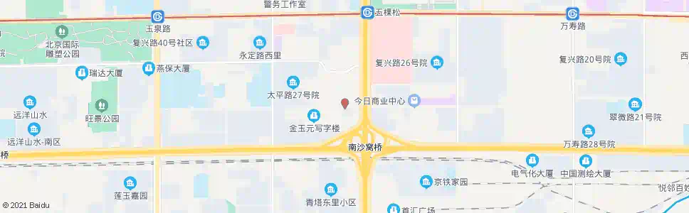 北京沙窝桥西_公交站地图_北京公交_妙搜公交查询2025