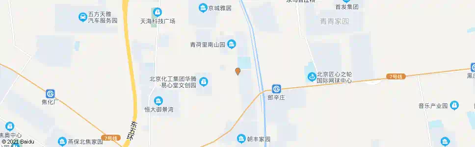 北京朝丰家园北站_公交站地图_北京公交_妙搜公交查询2025