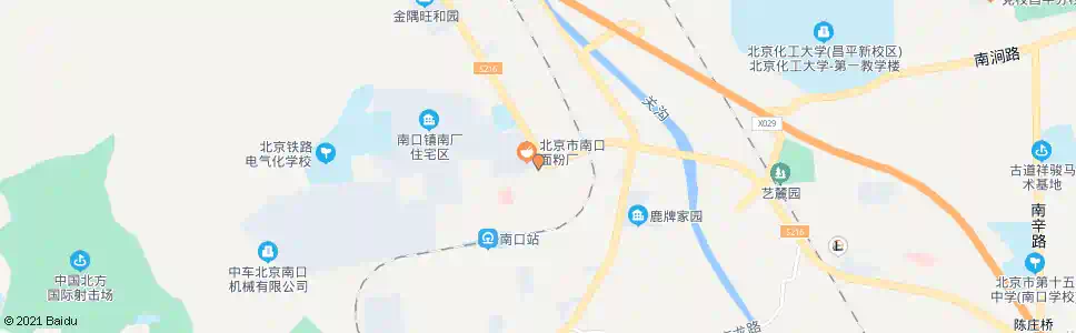 北京南口大堡_公交站地图_北京公交_妙搜公交查询2025