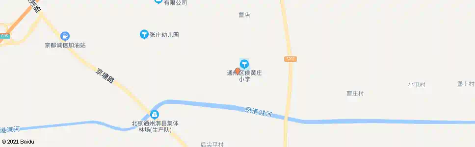 北京候黄庄_公交站地图_北京公交_妙搜公交查询2025