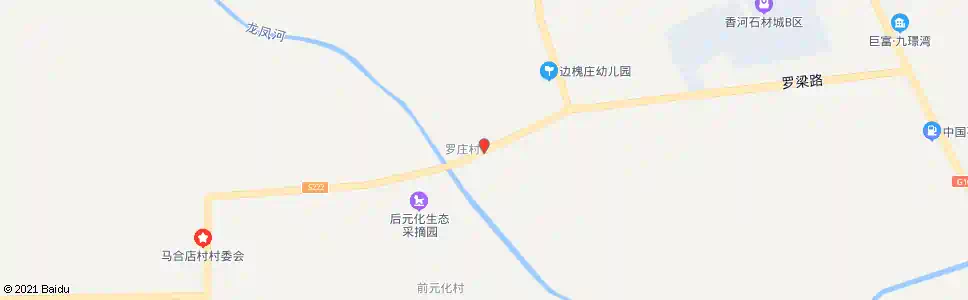 北京罗庄村_公交站地图_北京公交_妙搜公交查询2025