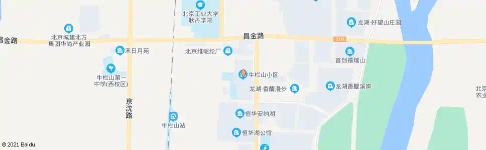 北京牛栏山小区_公交站地图_北京公交_妙搜公交查询2025