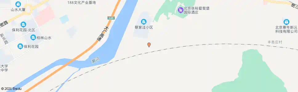 北京蔡家洼大队_公交站地图_北京公交_妙搜公交查询2025