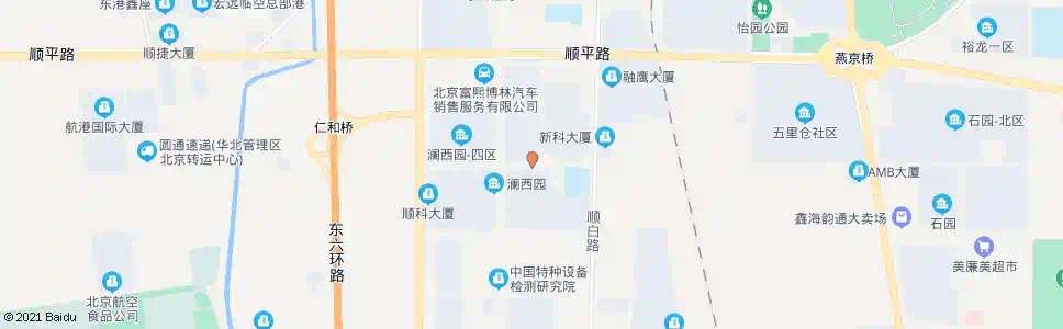北京梅兰家园_公交站地图_北京公交_妙搜公交查询2025