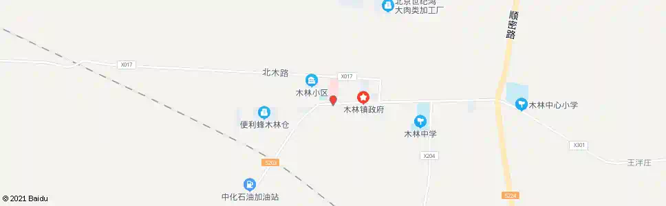 北京木林开发区_公交站地图_北京公交_妙搜公交查询2025