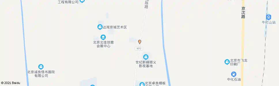 北京大官庄_公交站地图_北京公交_妙搜公交查询2025