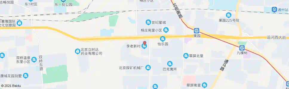 北京怡乐庄_公交站地图_北京公交_妙搜公交查询2025