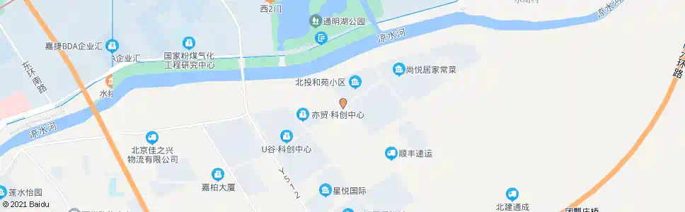 北京融商三路北口_公交站地图_北京公交_妙搜公交查询2025