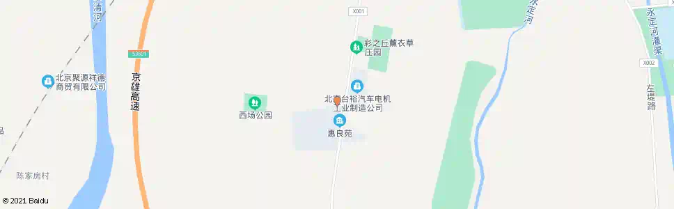 北京西场路口_公交站地图_北京公交_妙搜公交查询2025