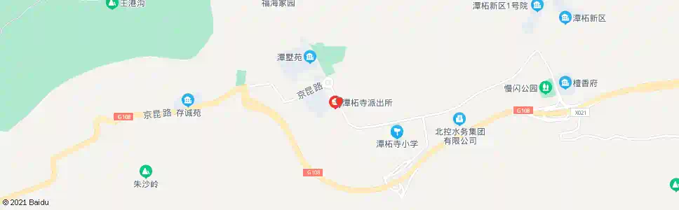 北京鲁家滩西口_公交站地图_北京公交_妙搜公交查询2025