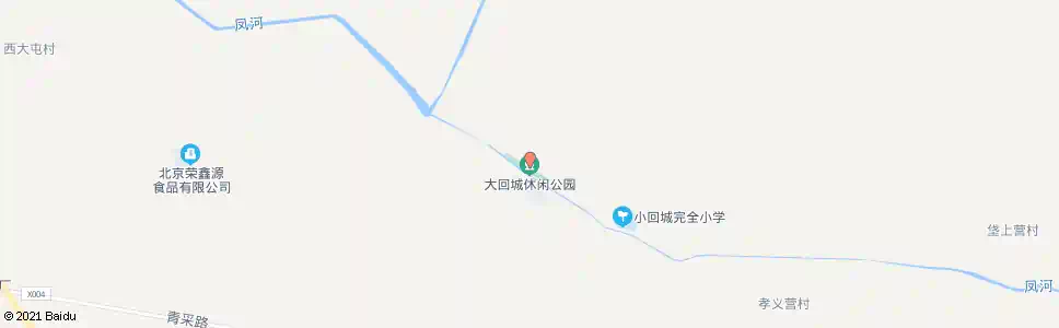 北京大回城西口_公交站地图_北京公交_妙搜公交查询2025