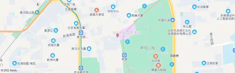 北京枣营路北口_公交站地图_北京公交_妙搜公交查询2025