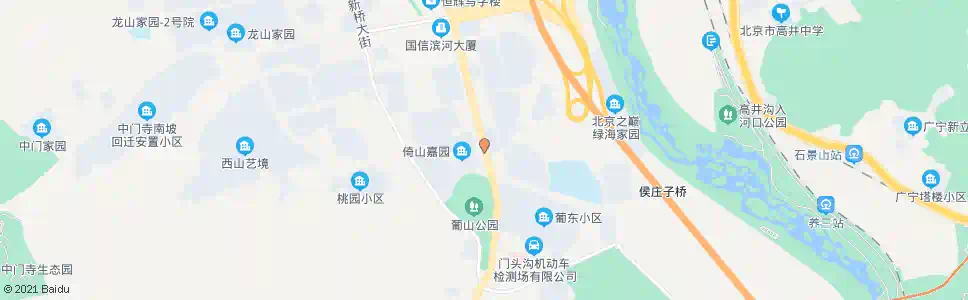 北京倚山嘉园_公交站地图_北京公交_妙搜公交查询2025
