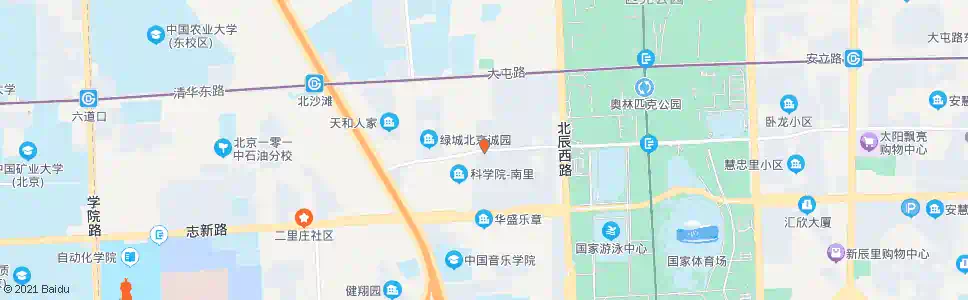 北京科学园南里_公交站地图_北京公交_妙搜公交查询2025