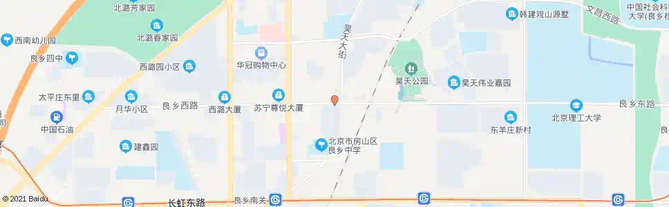北京良乡东关_公交站地图_北京公交_妙搜公交查询2025