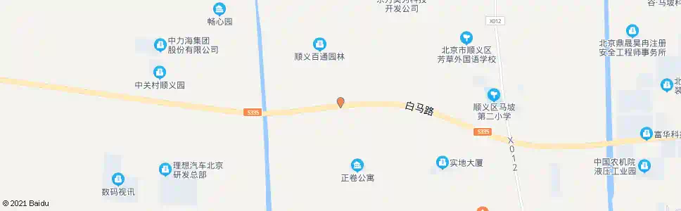 北京中关村顺义园东_公交站地图_北京公交_妙搜公交查询2025