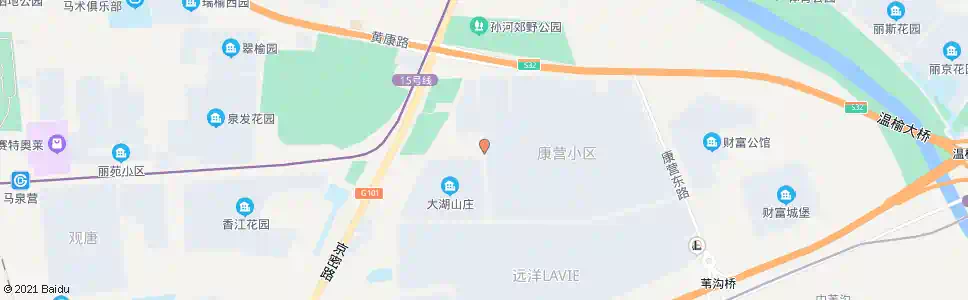 北京兰花苑西路_公交站地图_北京公交_妙搜公交查询2025