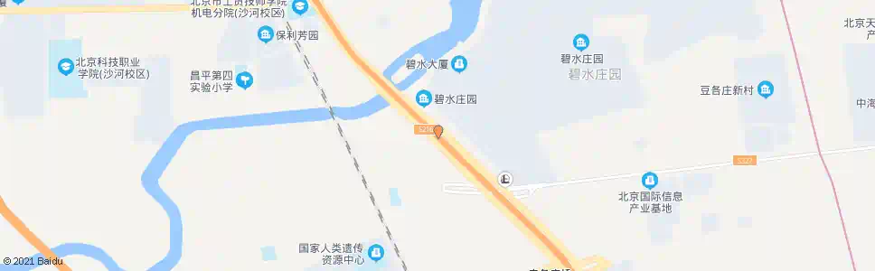 北京碧水庄园_公交站地图_北京公交_妙搜公交查询2025